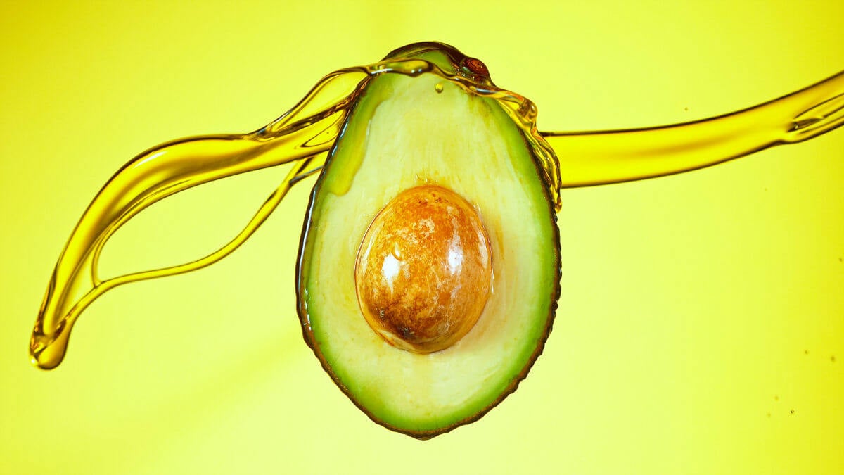 Maschera con olio EVO e avocado