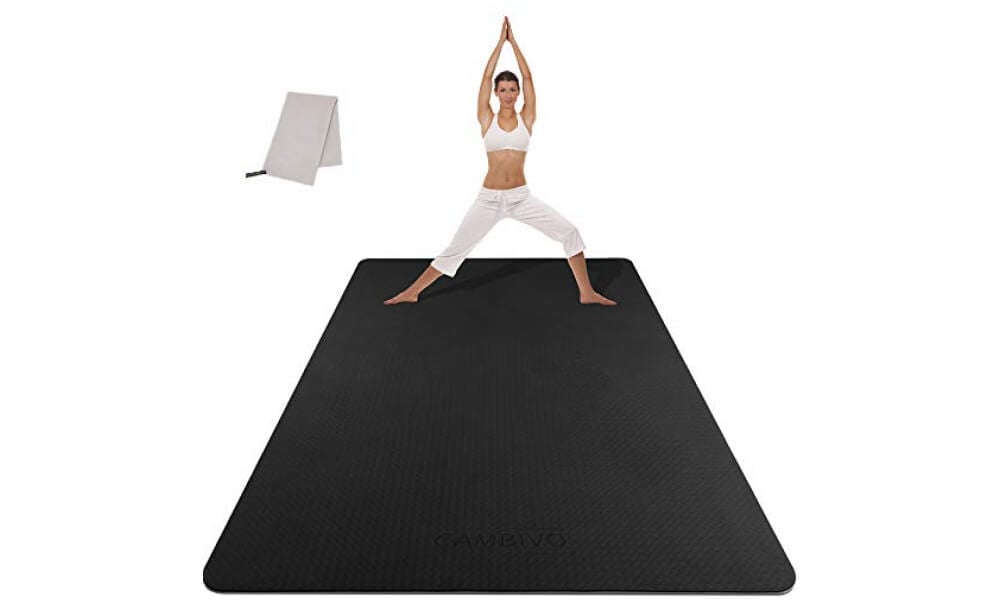 Tappetino Palestra Fitness 183cmx61cmx6mm Ducomi Asana Tappetino Yoga Antiscivolo in Gomma Naturale Resistente all' Acqua Tappetino Palestra Fitness 183cmx61cmx6mm Ducomi Asana Tappetino Yoga Antiscivolo in Gomma Naturale Resistente all' Acqua