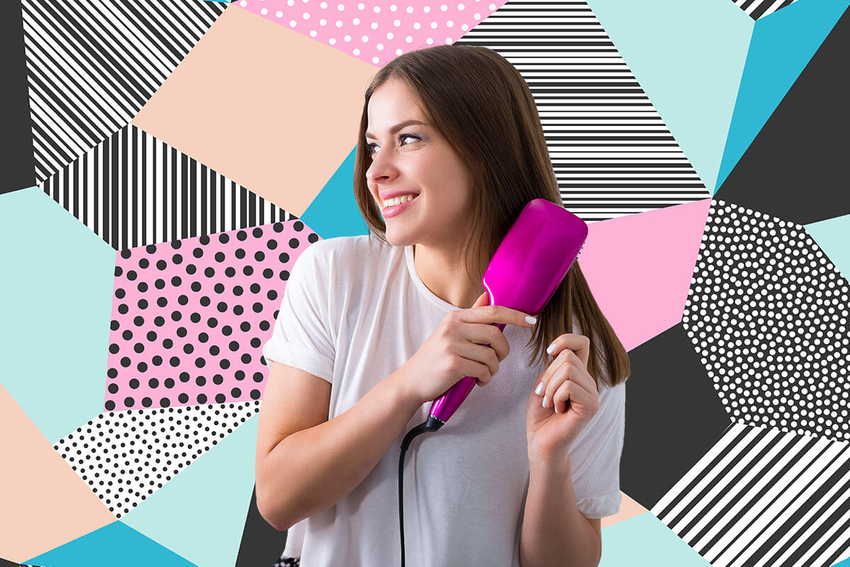 Come usare la spazzola lisciante nel modo giusto