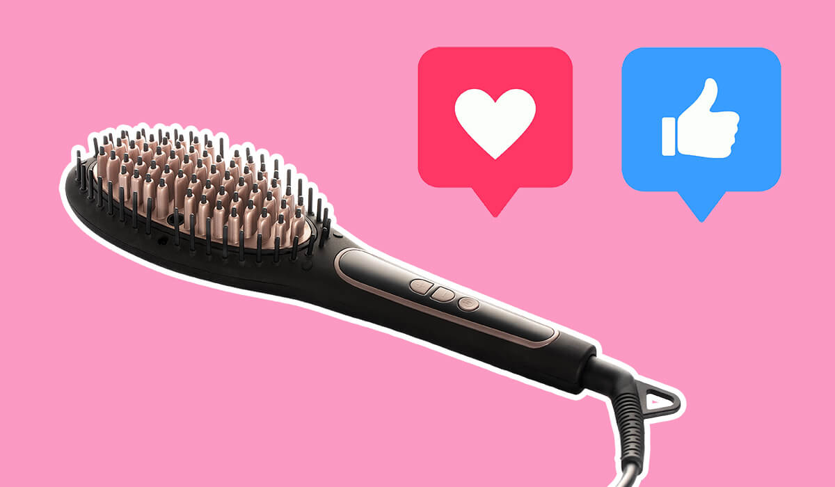 I pro della spazzola lisciante