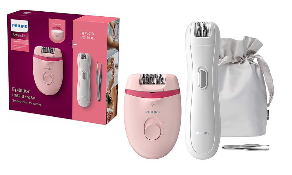 Philips Satinelle Essential con Mini Epilatore new 2