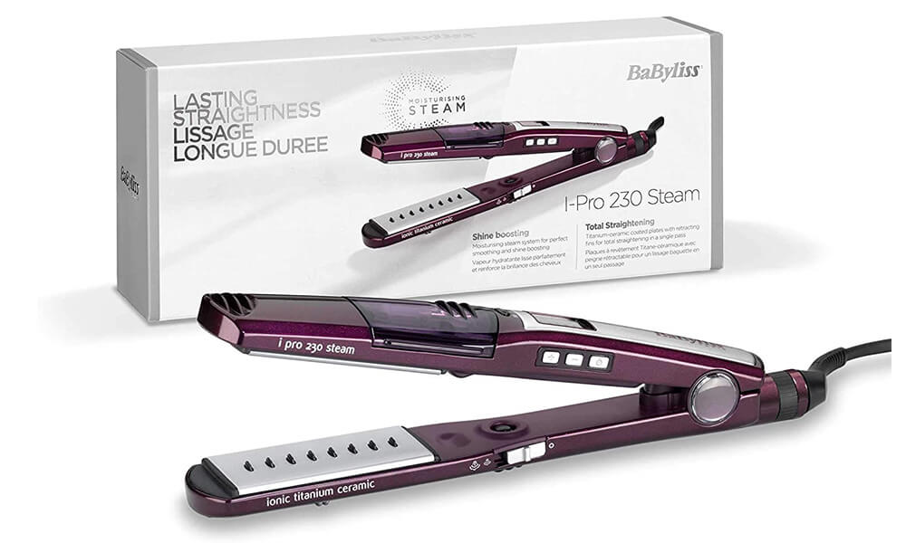 BaByliss ST395E Pro Steam Piastra