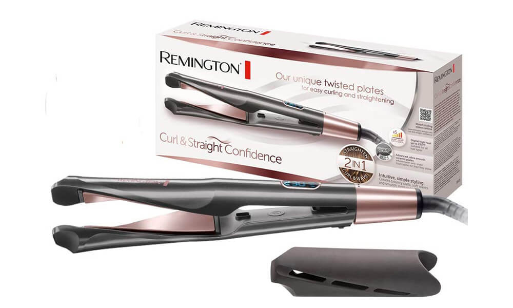 Remington S6606 Piastra Capelli Curl & Straight