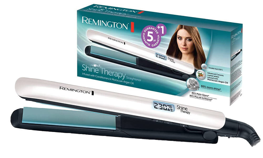 Remington S8500 Piastra per Capelli Shine Therapy