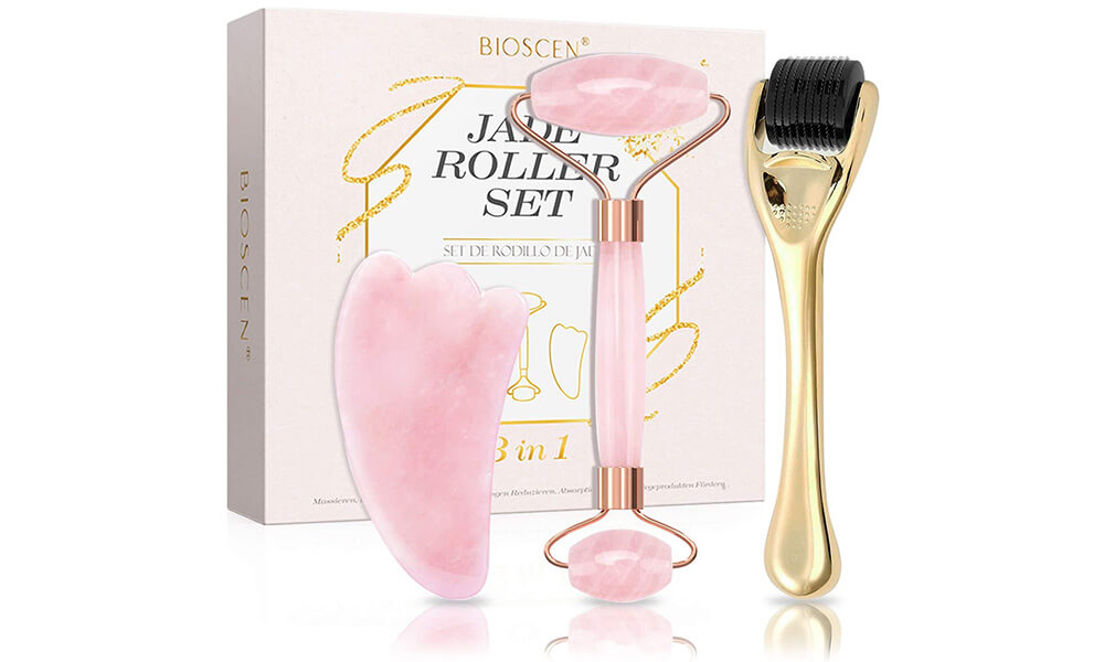 Bioscen Jade Roller dermaroller set