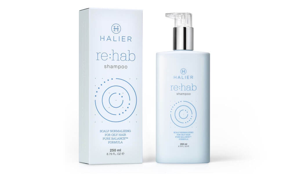 Halier Shampoo Rehab Box Capelli Grassi