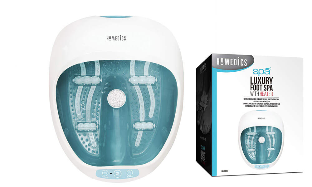 HoMedics Foot Spa, Pediluvio Massaggiatore Piedi