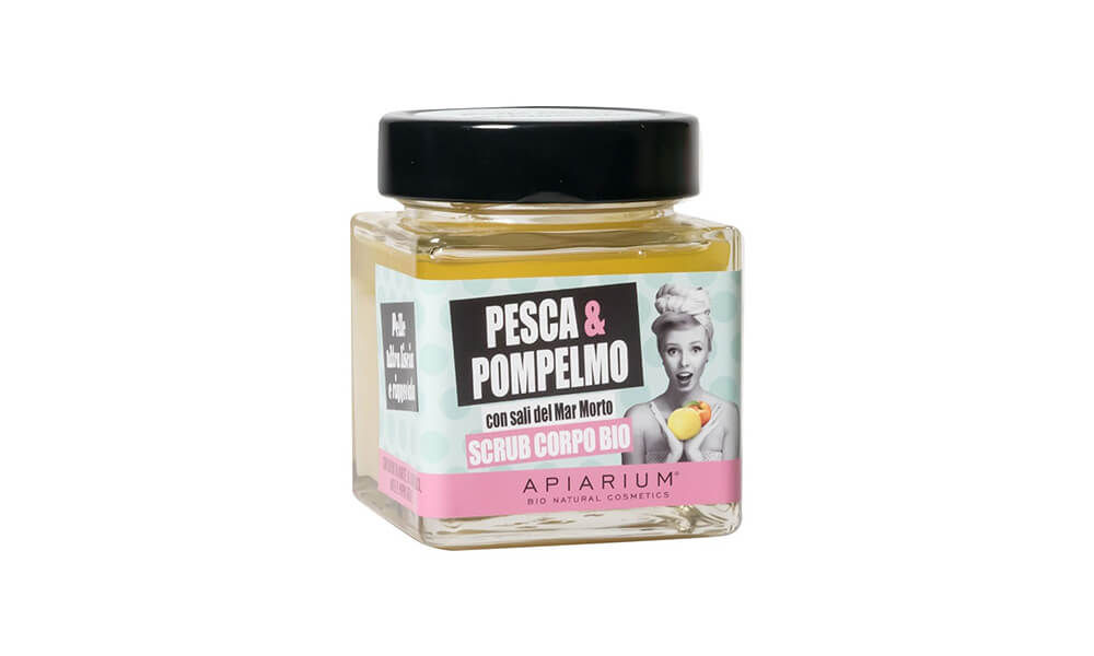Apiarium Scrub Corpo Bio Pesca e Pompelmo