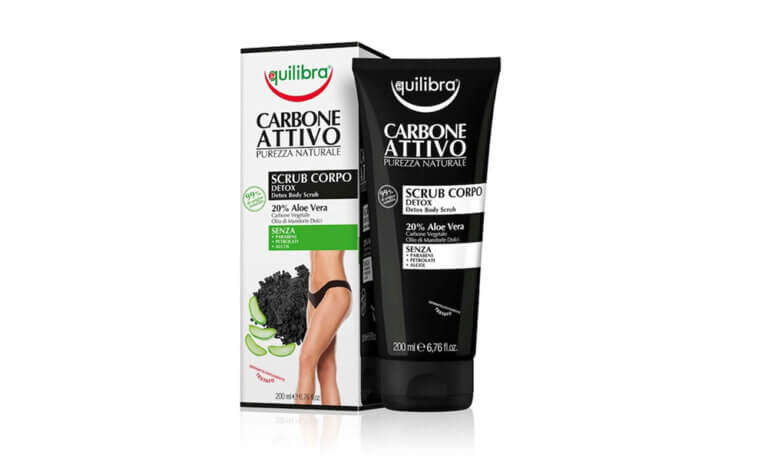 Equilibra Scrub Corpo Carbone Attivo