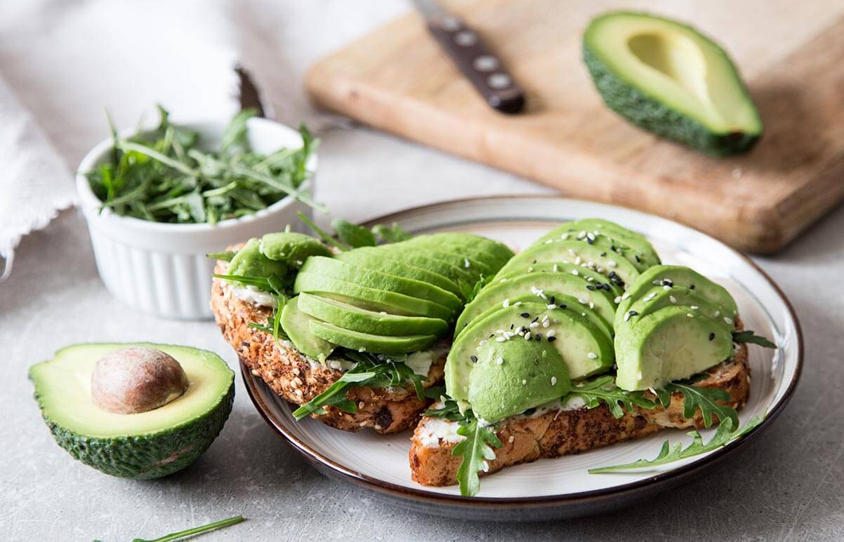 Toast con avocado