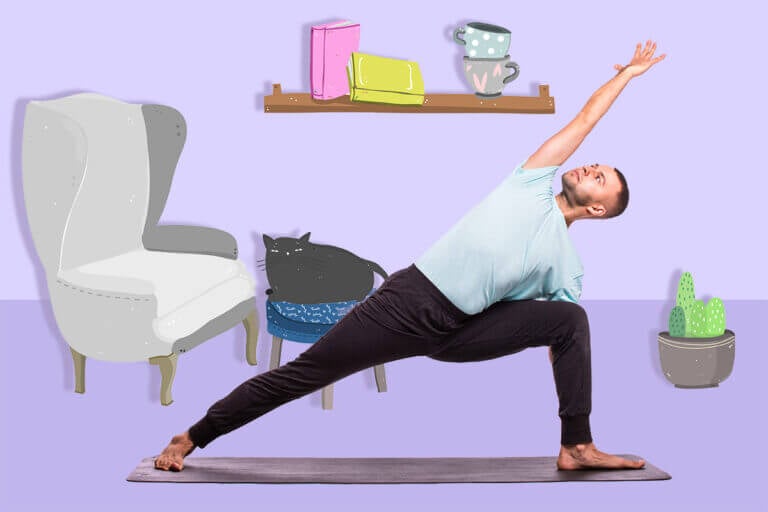 come fare yoga a casa 2