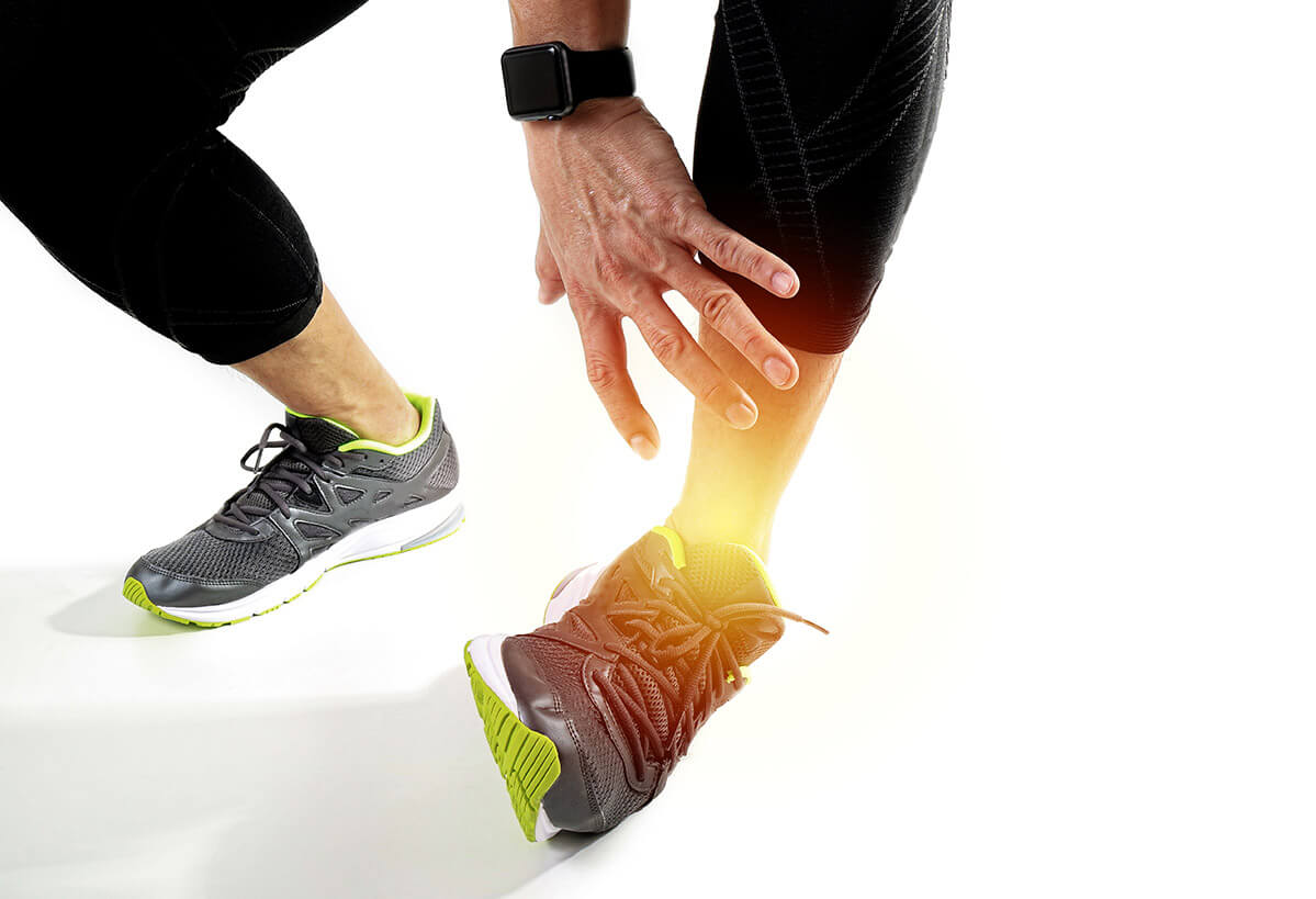 Distorsione della caviglia