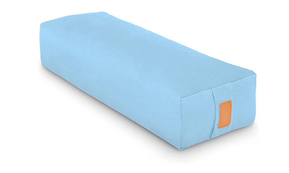 bolster cuscino yoga