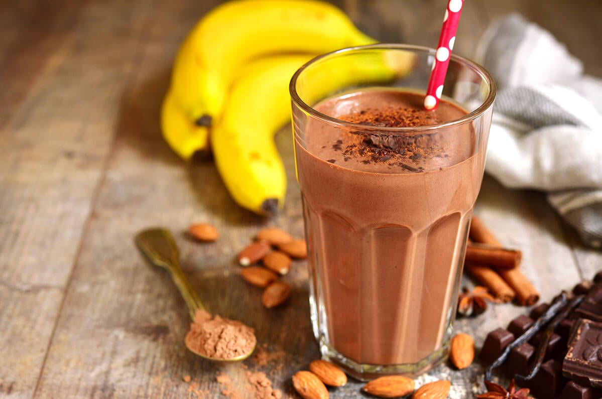 Frullato proteico al cioccolato Frullato proteico al cioccolato