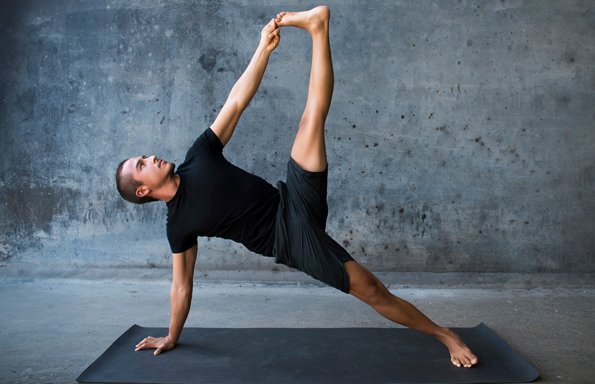 Vasisthasana con Padangusthasana