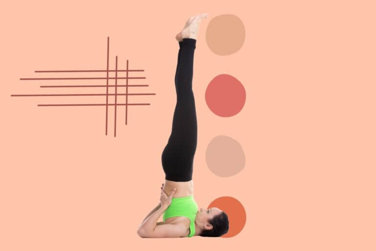 Sarvangasana Posa Della Candela