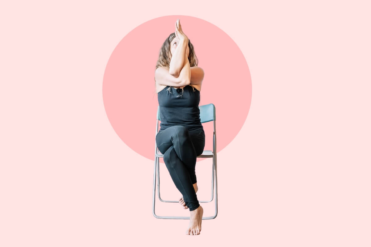 Variante semplificata sulla sedia Variante semplificata sulla sedia