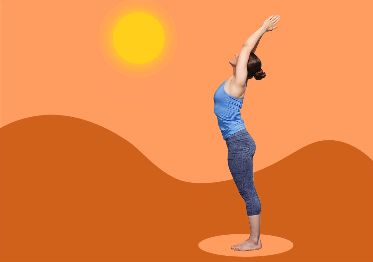 Saluto al sole Surya namaskar