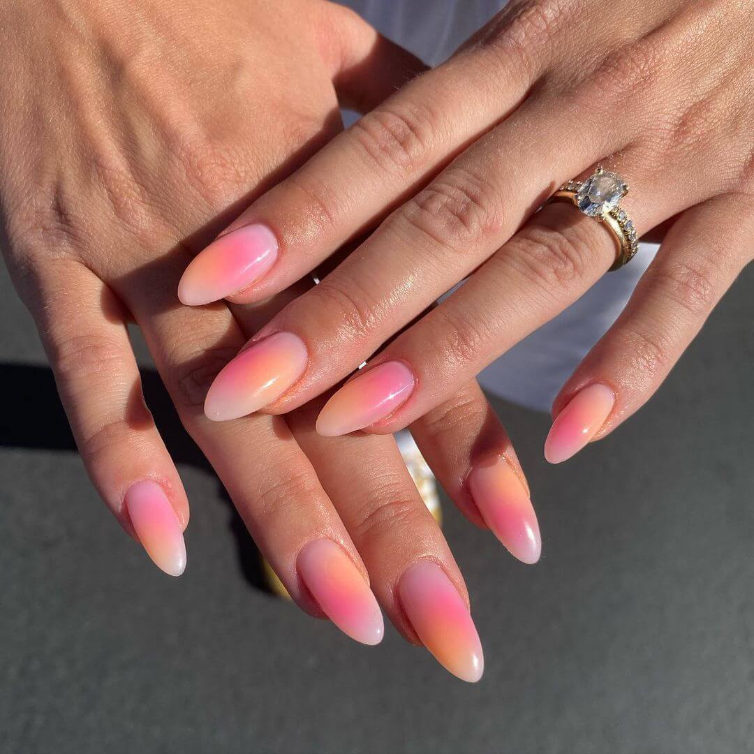 Baby boomer aura nails