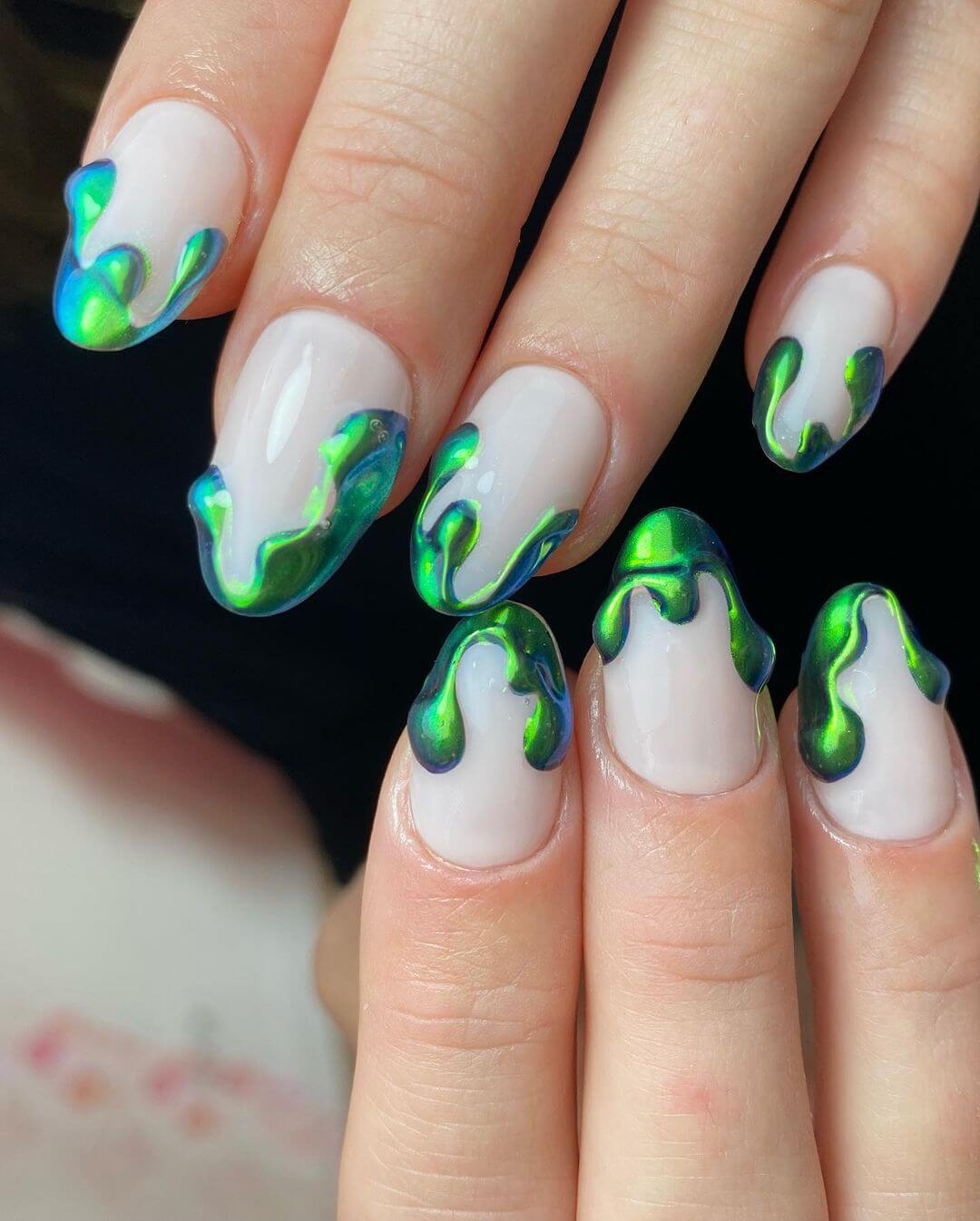 FRENCH OLOGRAFICO EFFETTO COLATA lesmainscelestes