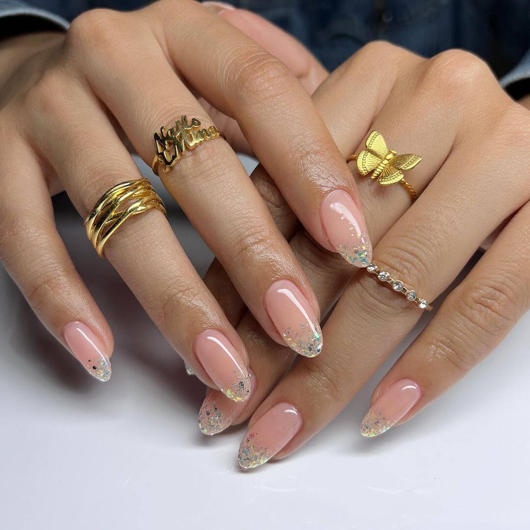 Sfumatura in glitter