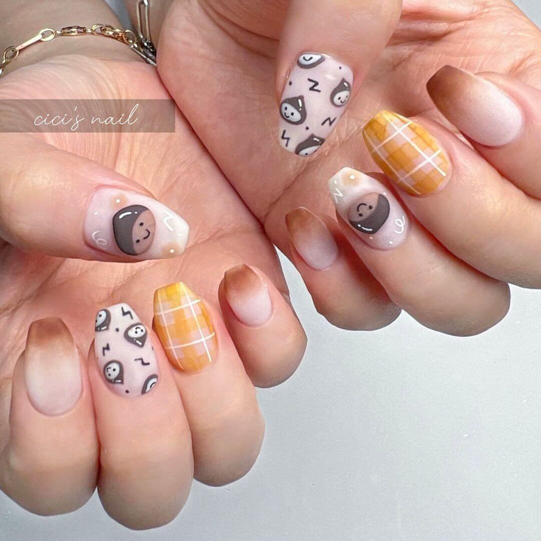 Castagne e copertina cicis nail