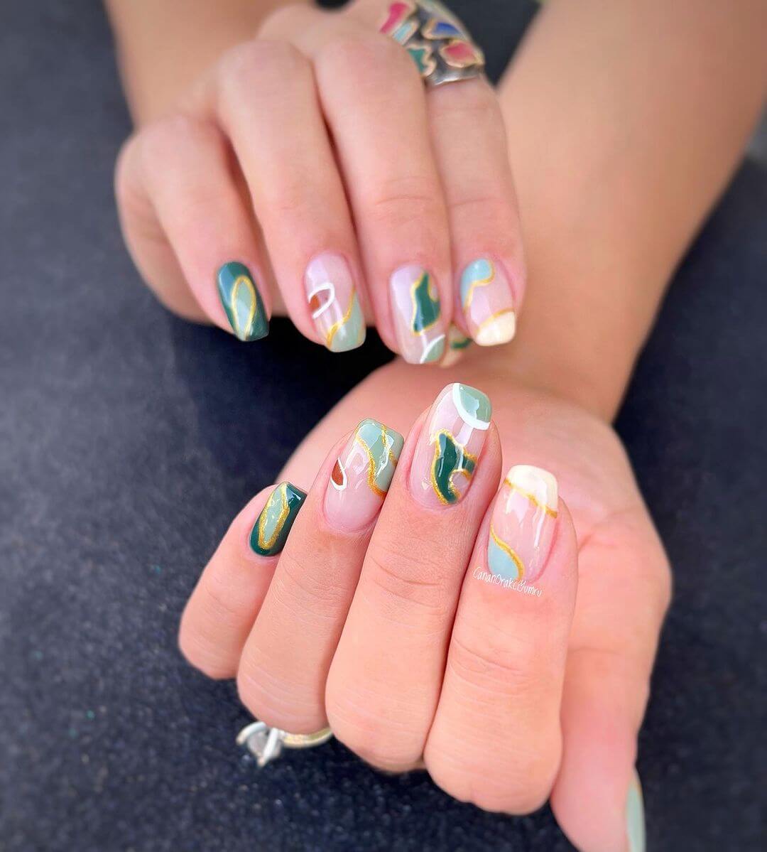 Natura autunnale destrutturata dizaynadana