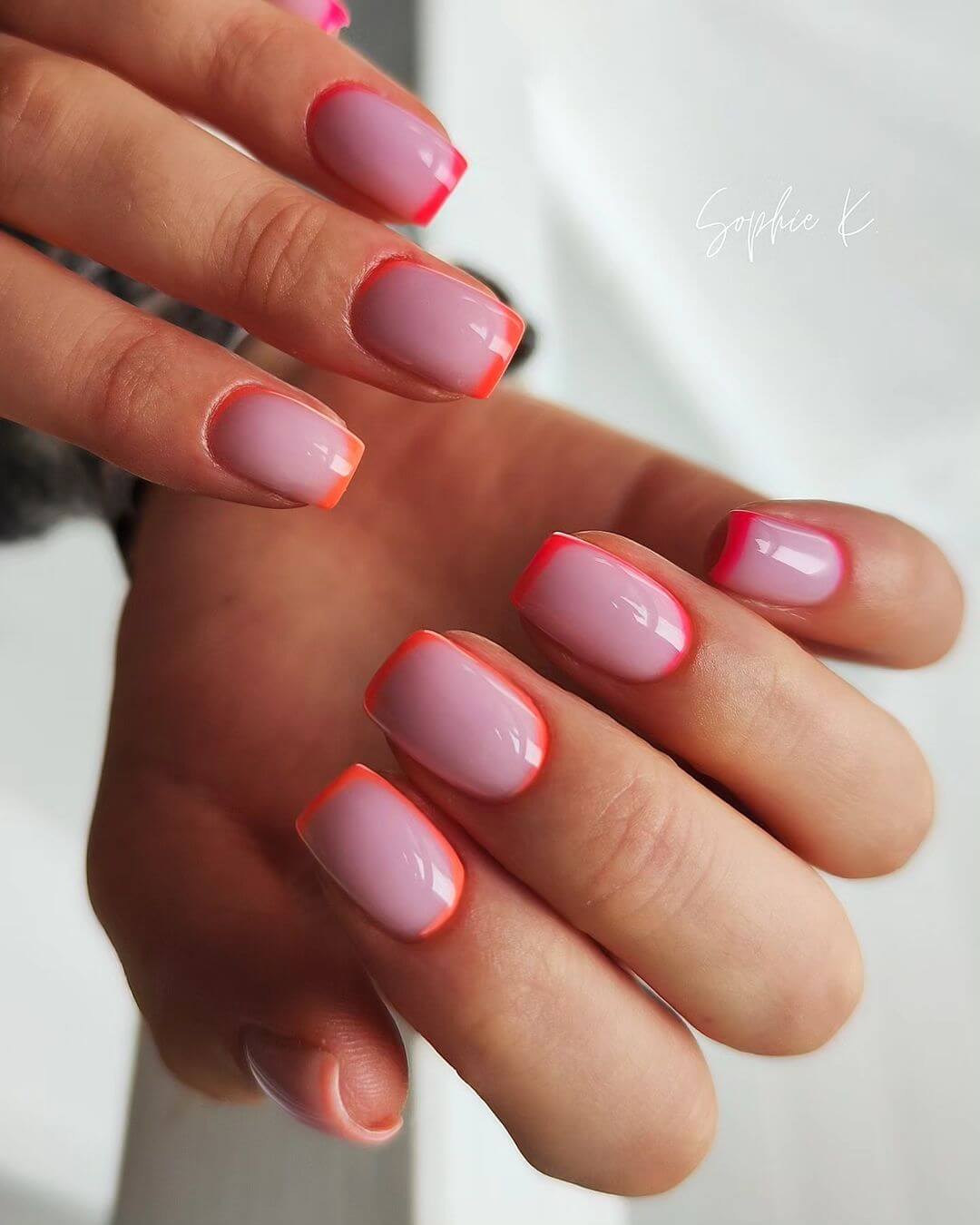 french fluo a cornice sophie knails