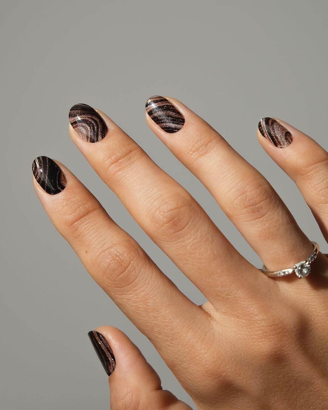 Striature di glitter moyou london