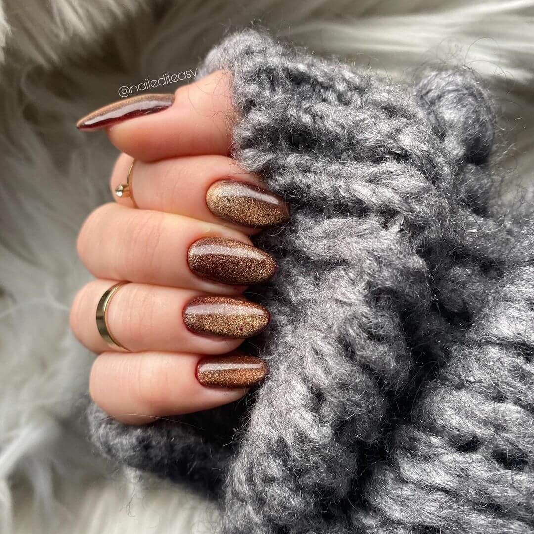 Cat eye marrone nailediteasy