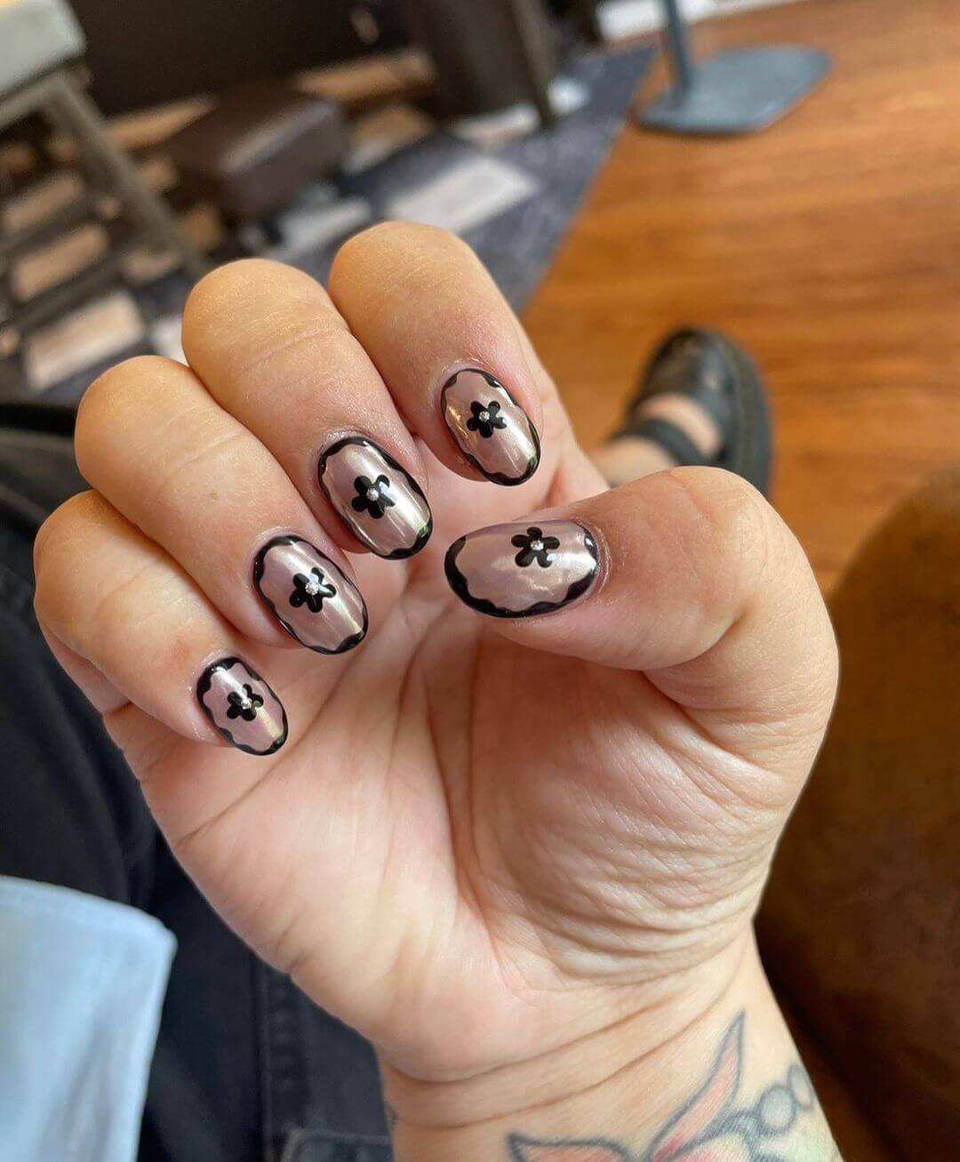 Fiorellini incorniciati tina.nails89