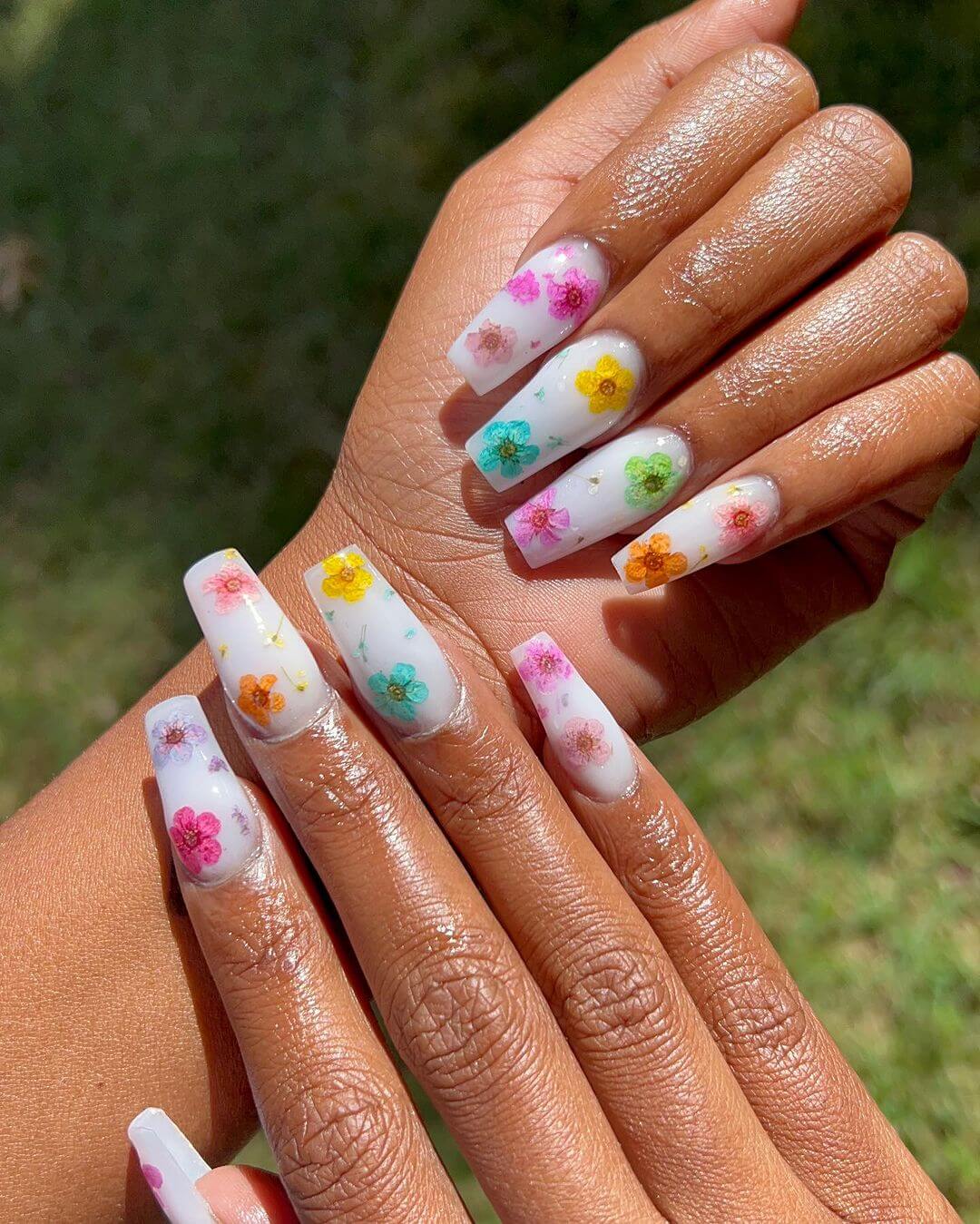 flower bath the heavenly nails