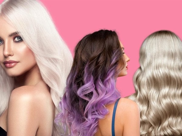 Capelli bianchi, silver, biondo ghiaccio e shatush colorati Capelli bianchi, silver, biondo ghiaccio e shatush colorati