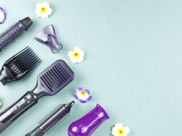 Piastra per capelli e spazzola elettrica lisciante Piastra per capelli e spazzola elettrica lisciante
